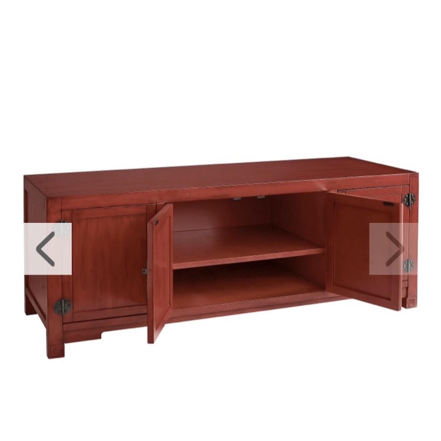 Pier 1 Mei Antique Red Media Console - image-14