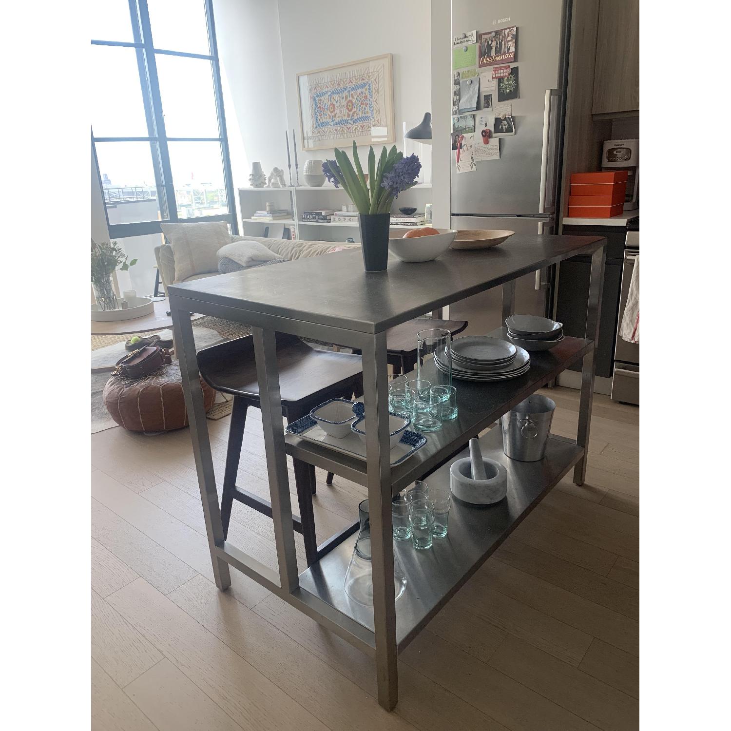 CB2 Coterie Kitchen Island AptDeco