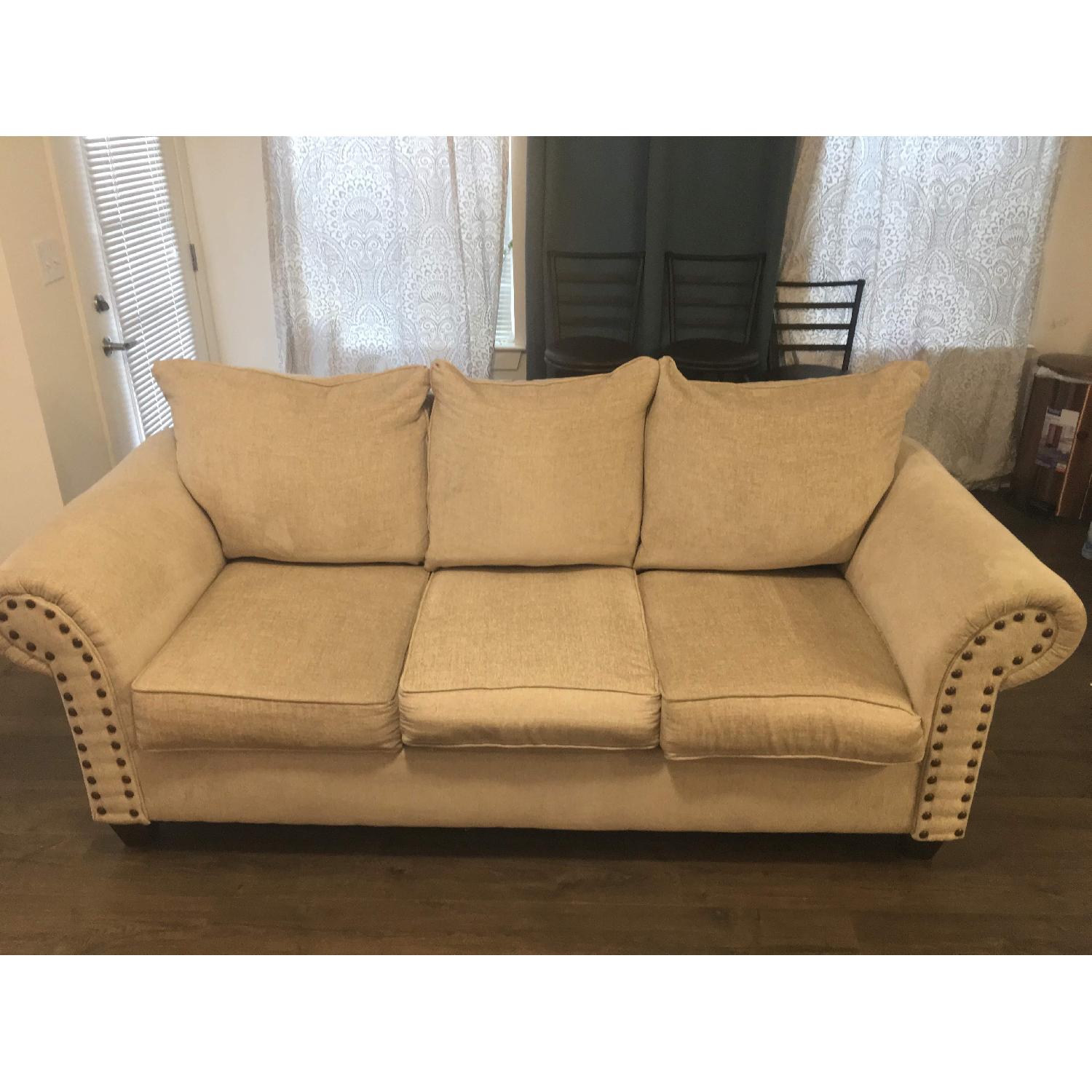 Artisan Home 3 Seater Sofa w/ Matching Pillows - image-2