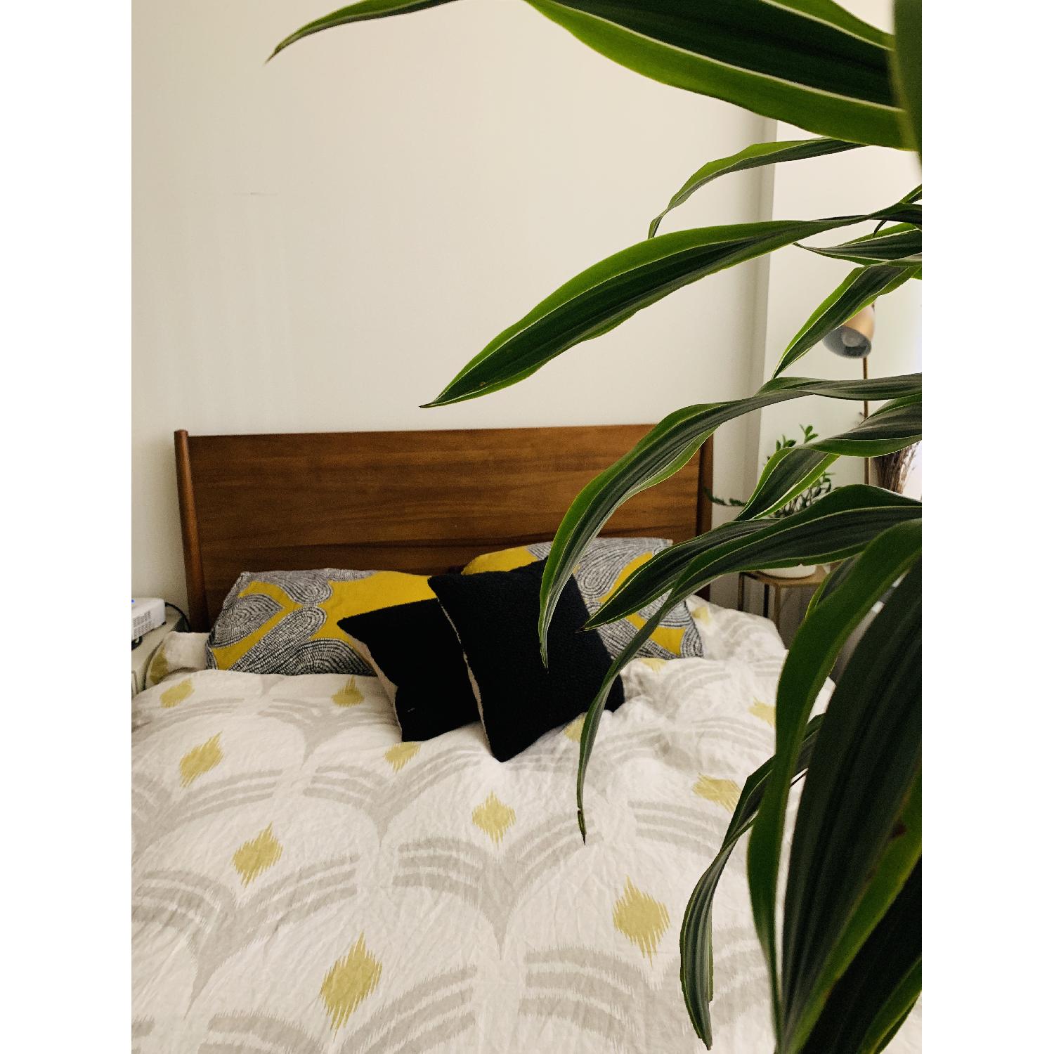West Elm Mid Century Queen Bed in Acorn - image-3