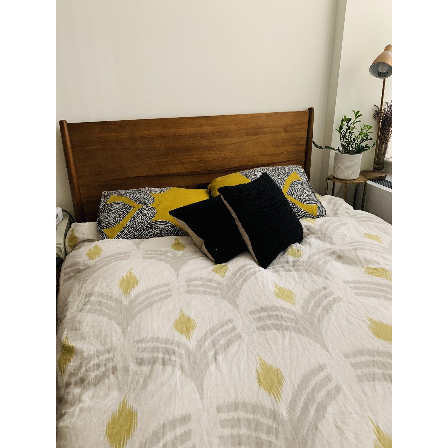West Elm Mid Century Queen Bed in Acorn - image-4