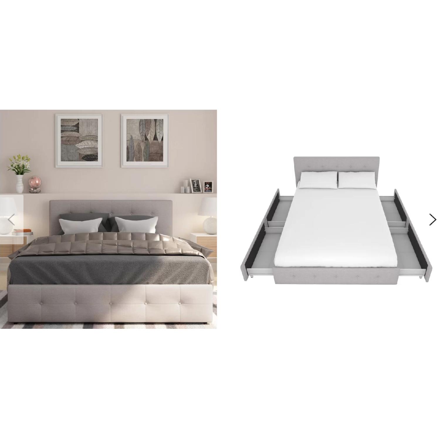 Houchins Upholstered Storage Platform Bed - image-1