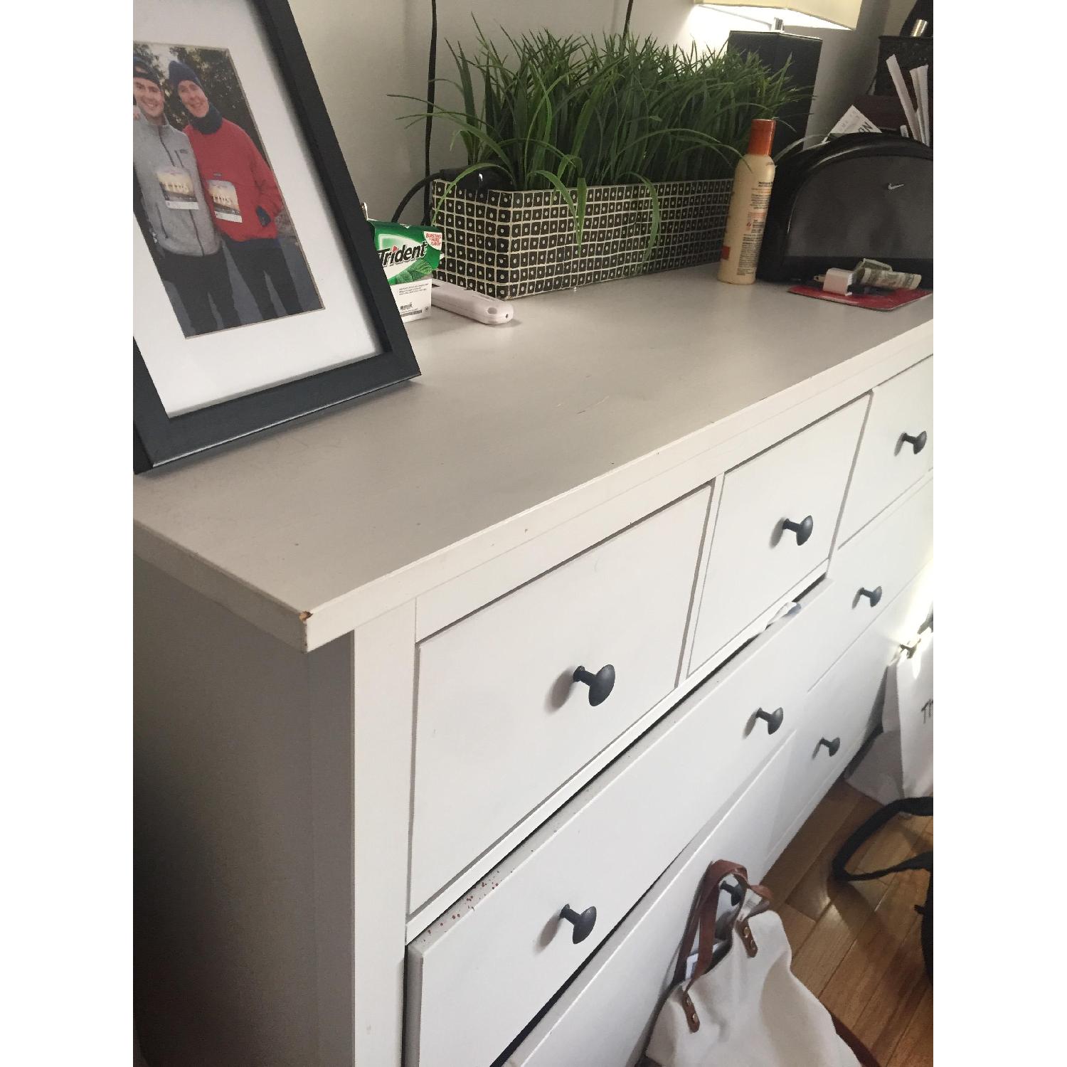 Ikea Hemnes White 8-Drawer Dresser - image-2