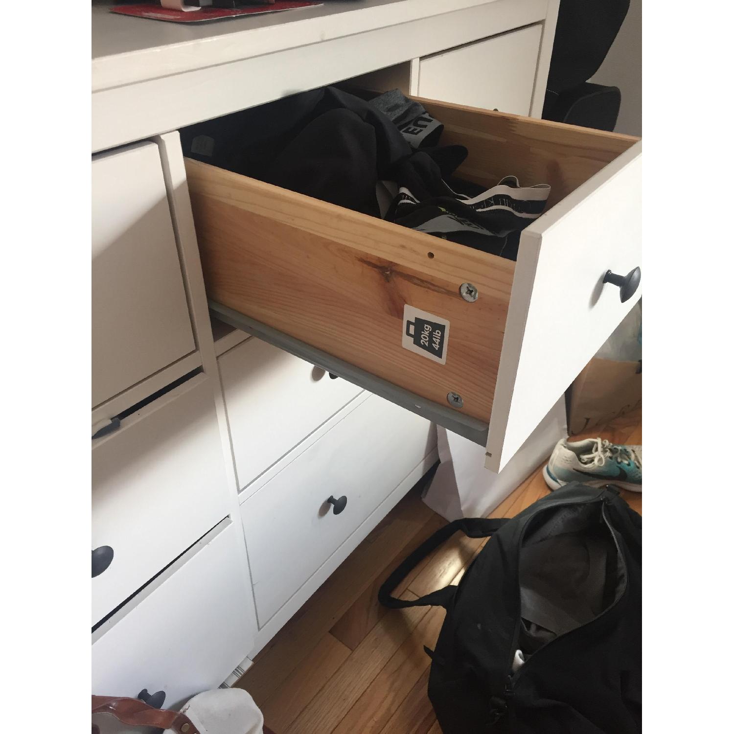 Ikea Hemnes White 8-Drawer Dresser - image-3
