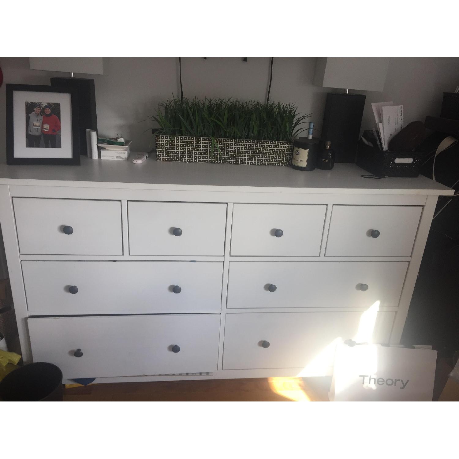Ikea Hemnes White 8-Drawer Dresser - image-4
