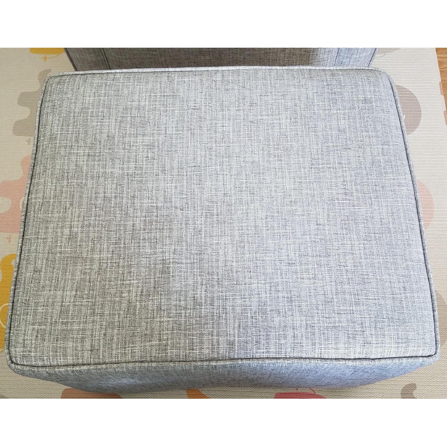 Little Castle Savvy Glider & Ottoman - image-6