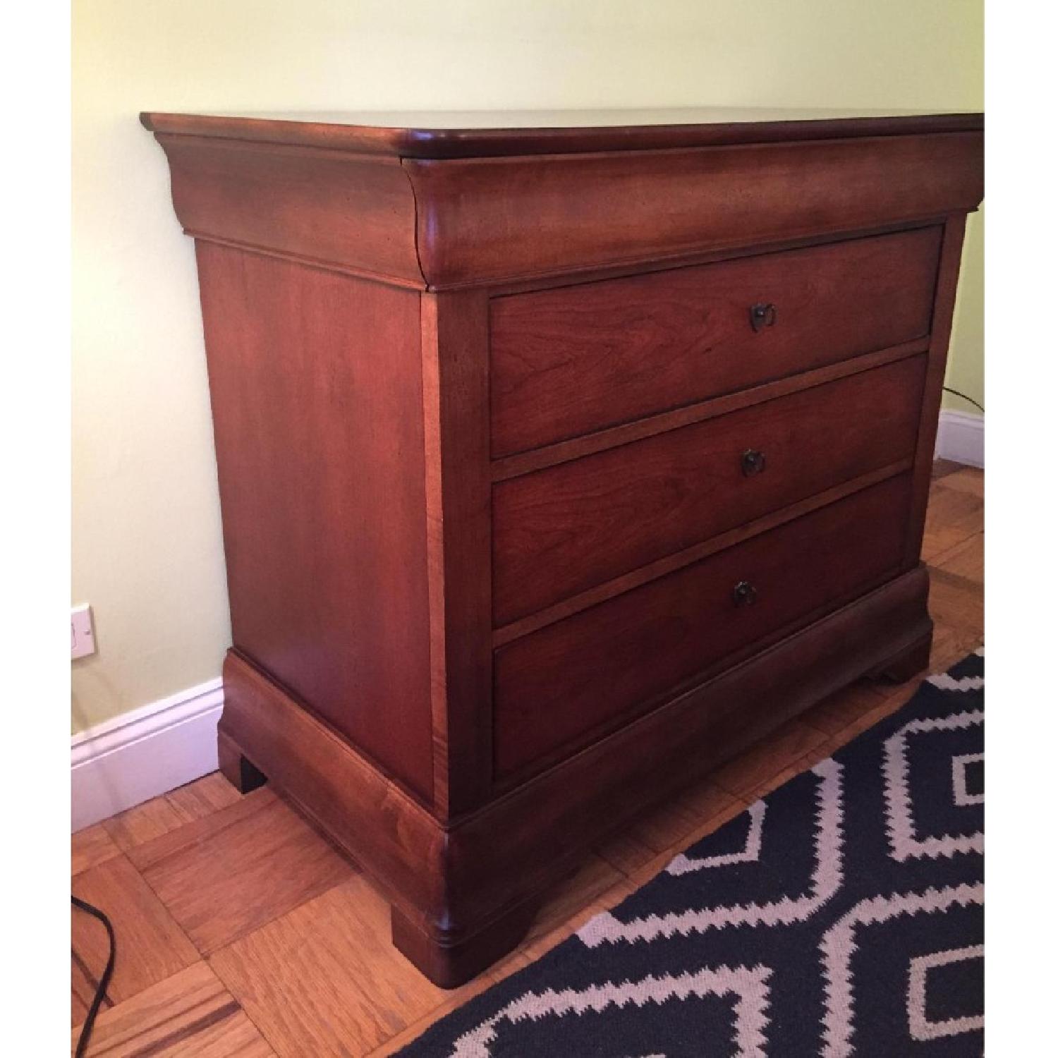 4 Drawer Cherry Wood Dresser - image-1