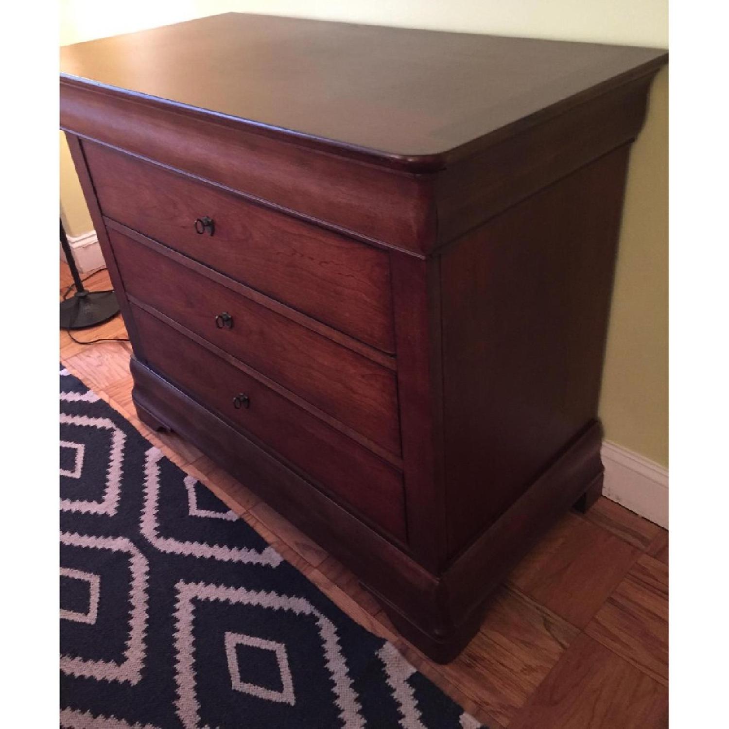 4 Drawer Cherry Wood Dresser - image-2