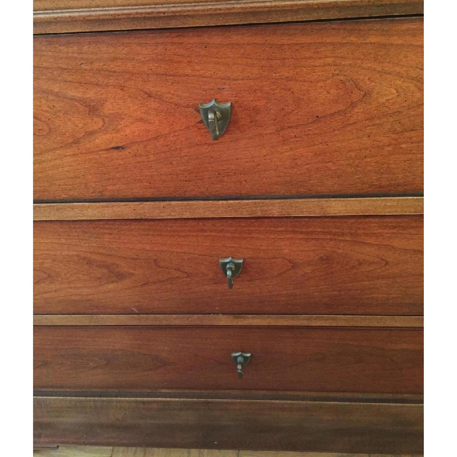 4 Drawer Cherry Wood Dresser - image-3