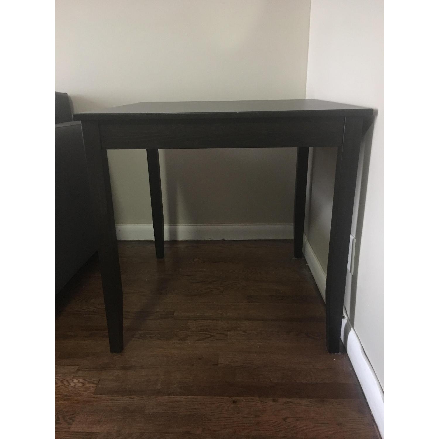 Ikea Lerhamn Black-Brown Square Dining Table - image-3