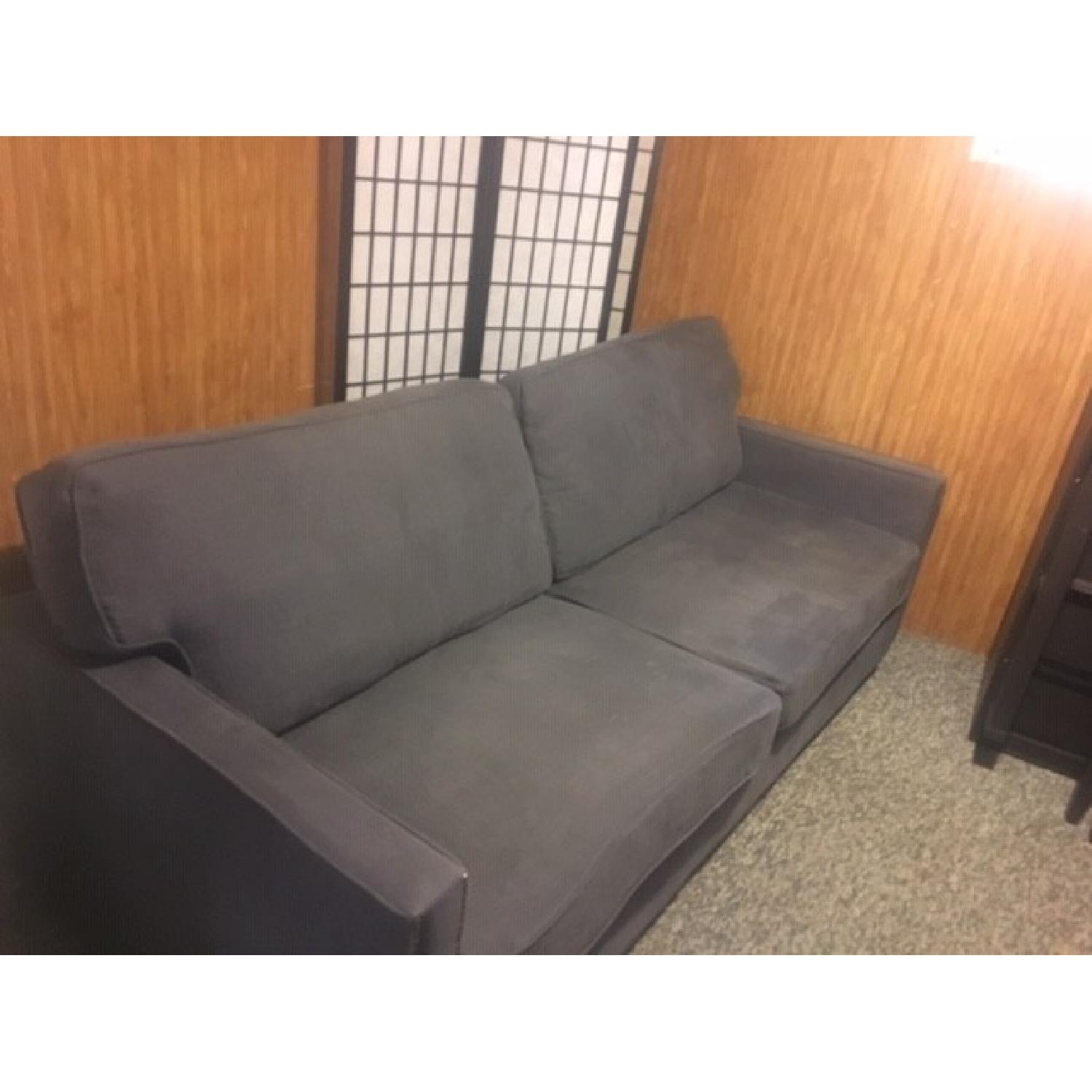 Viscount William Sofa in Grey Linen - image-1