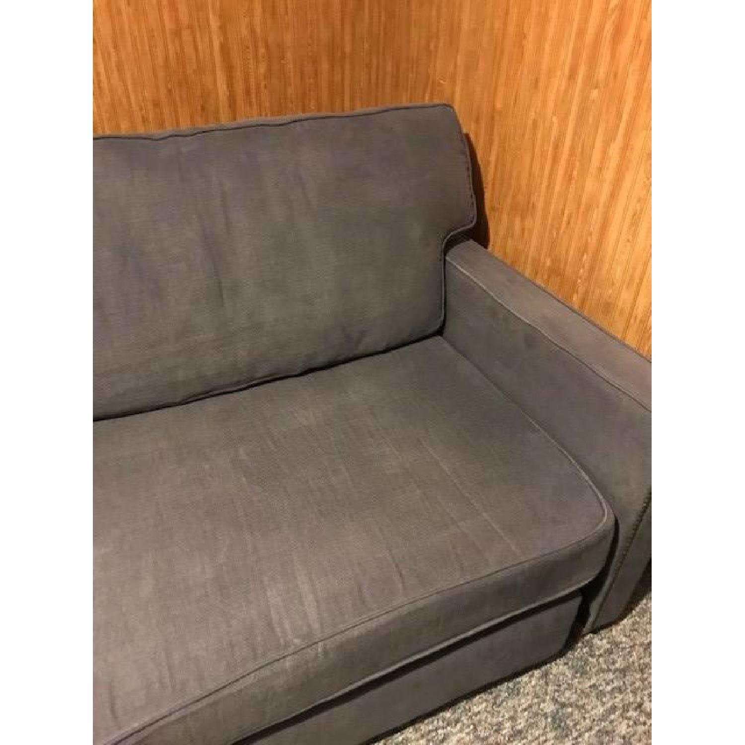 Viscount William Sofa in Grey Linen - image-5