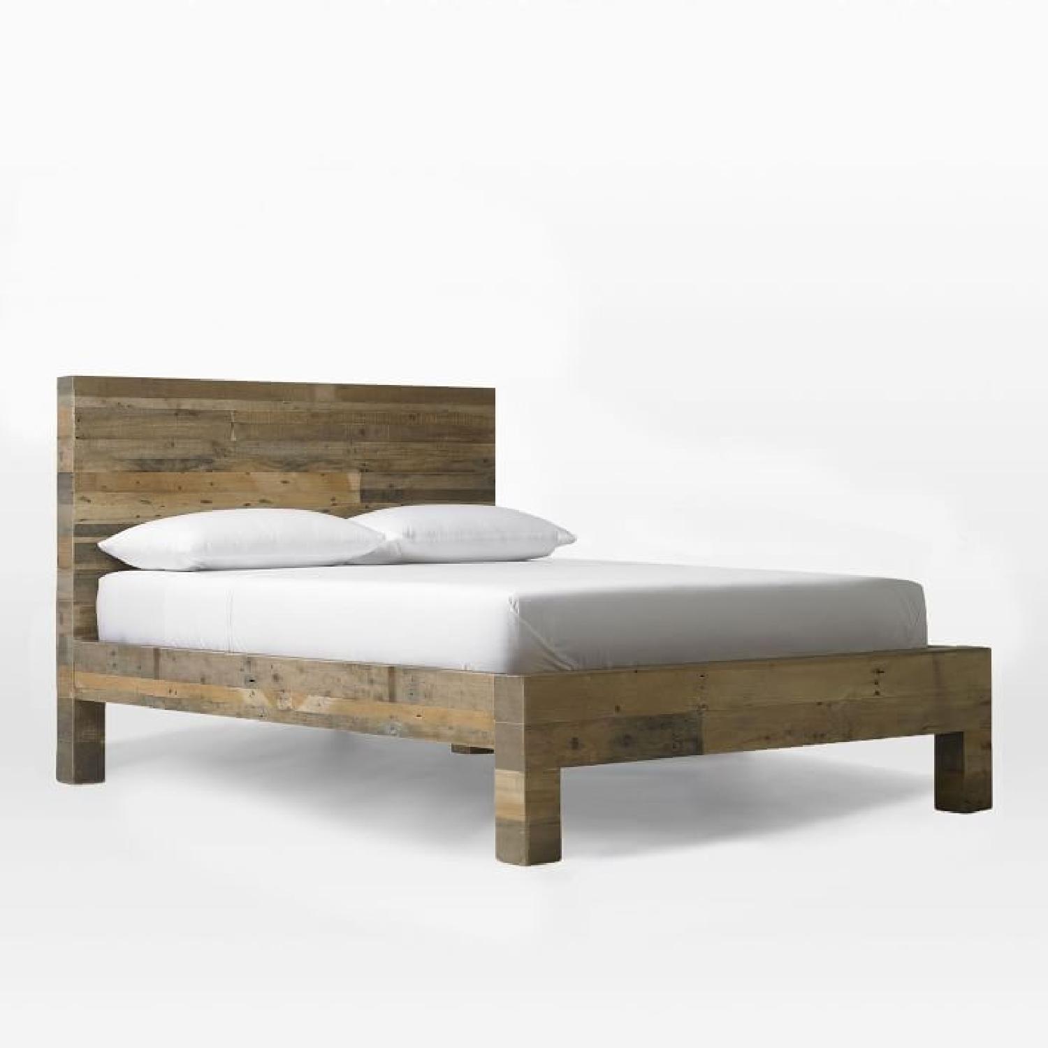 West Elm Emmerson Reclaimed Wood Bed - image-1