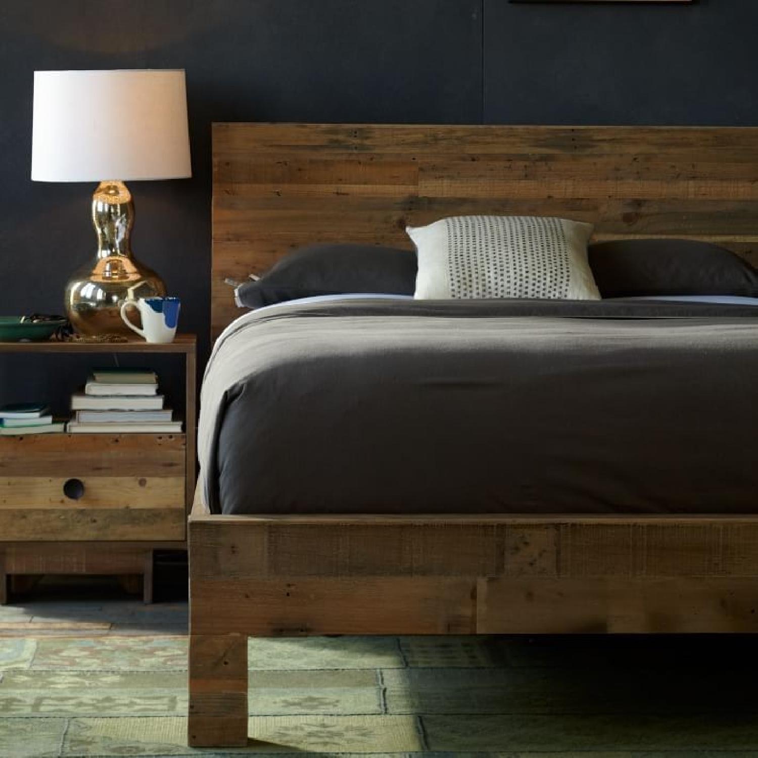 West Elm Emmerson Reclaimed Wood Bed - image-2