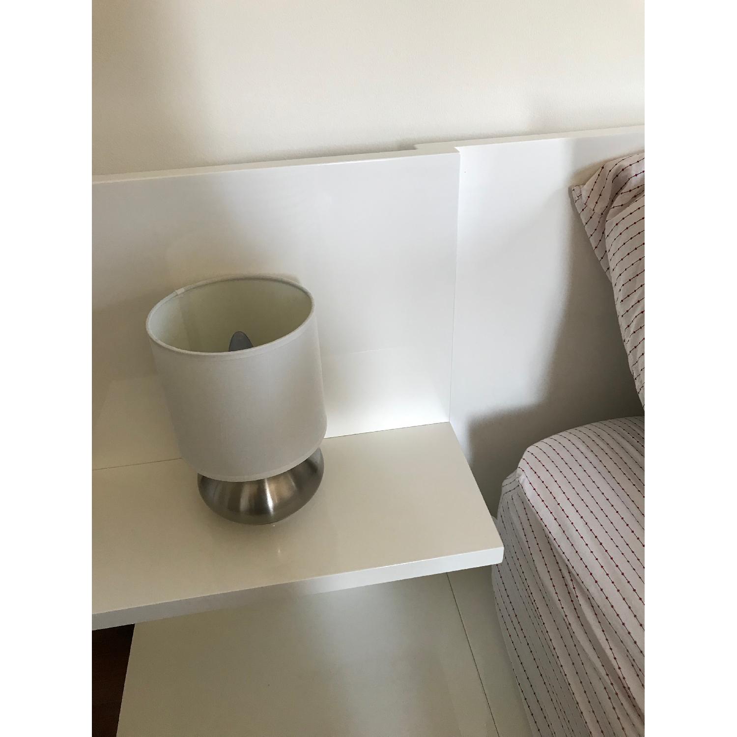 CB2 Andes White Queen Bed - image-4