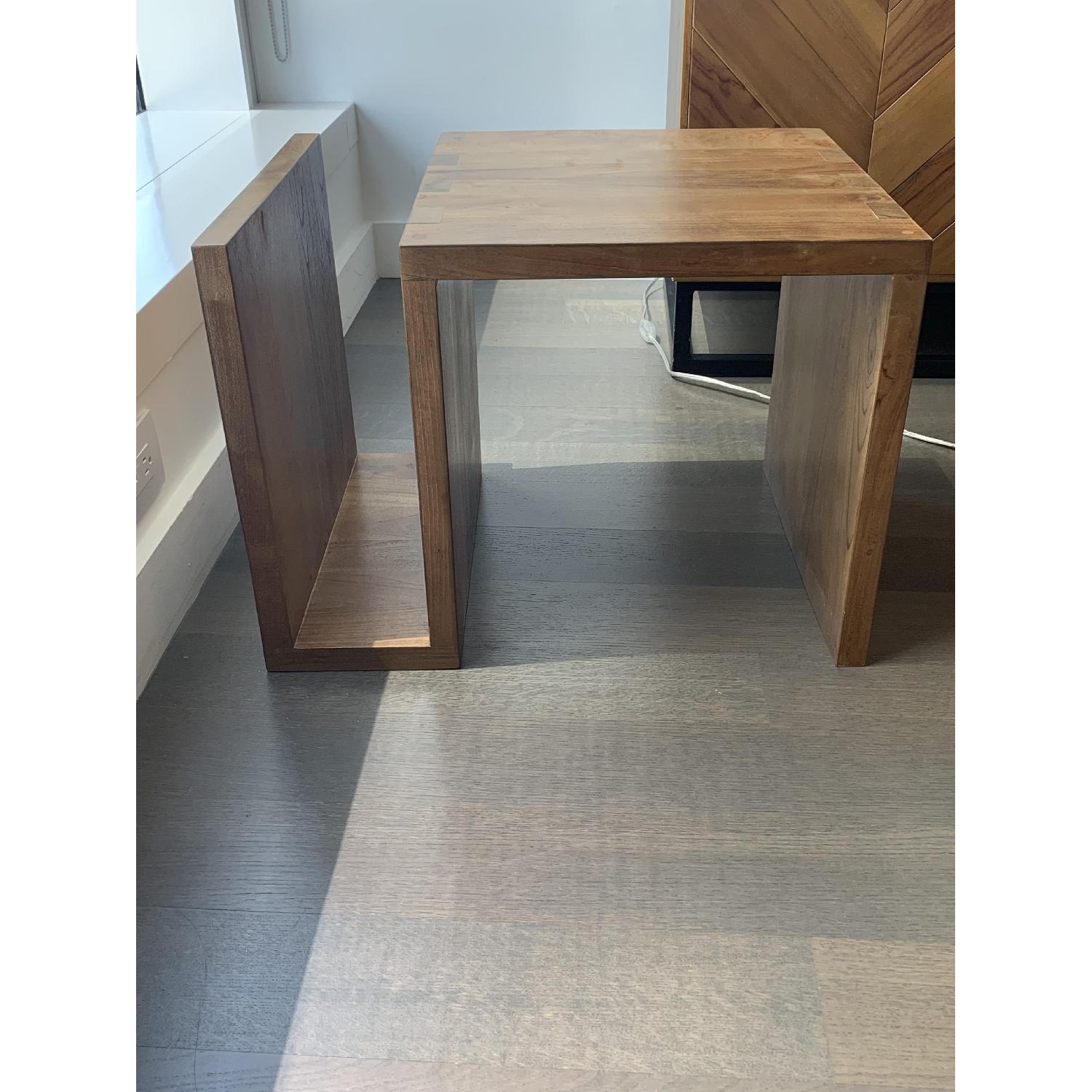 Crate & Barrel Entu Side Table - image-2