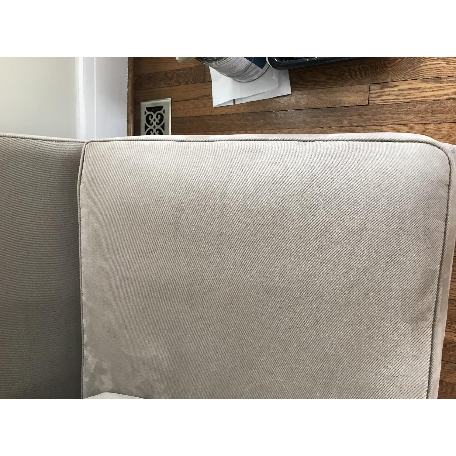 Room & Board Modern 4 Piece Sectional Sofa in Light Grey - image-8