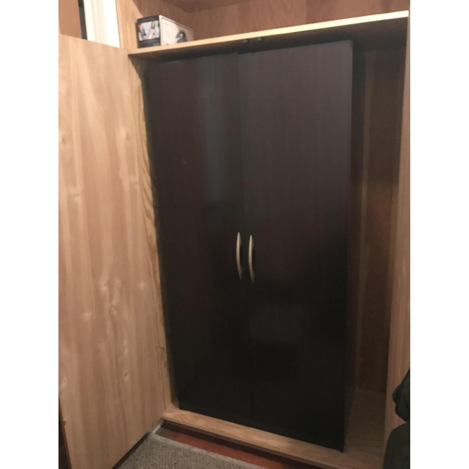 Wood Wardrobe/Closet - image-1