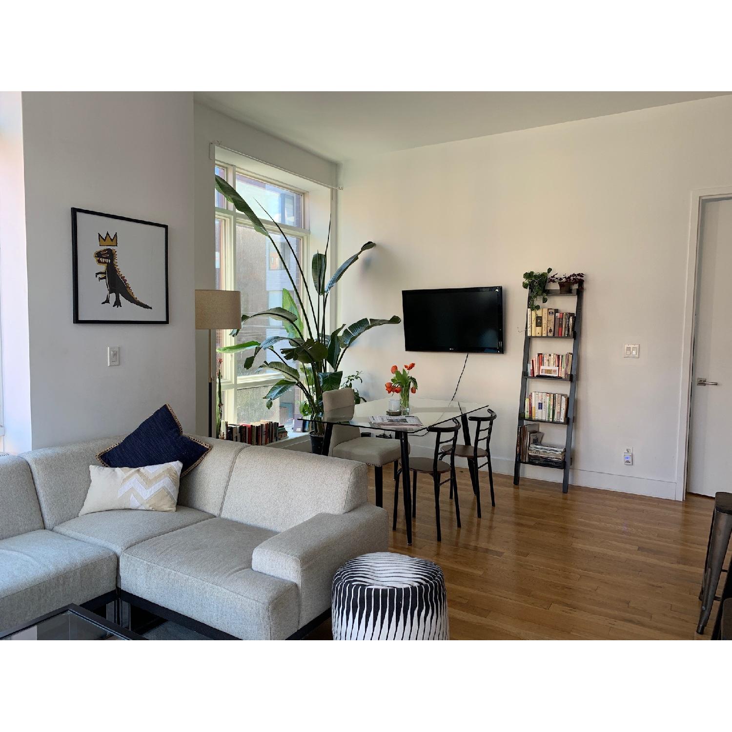 Della Robbia Grey Sectional Sofa - image-3