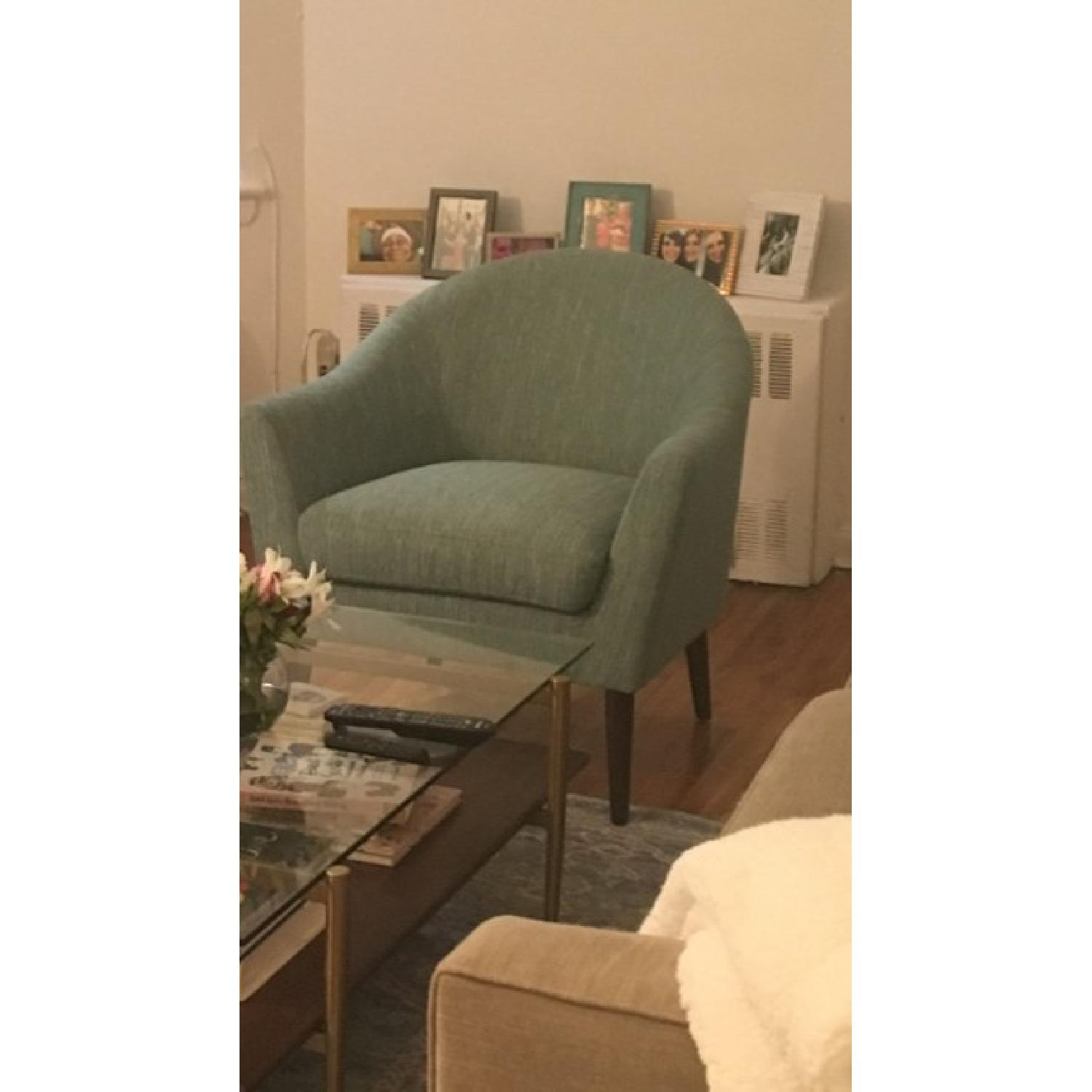 Langley Street Green Accent Chair - image-3