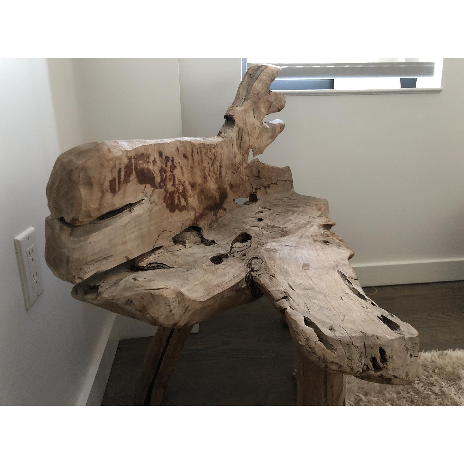 Sculptural Driftwood Chair - image-2