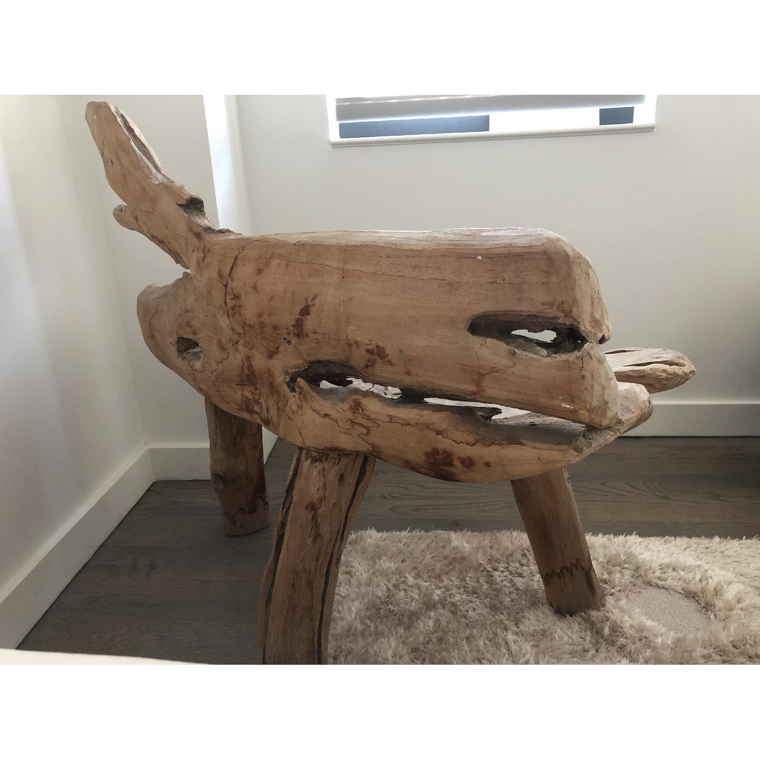 Sculptural Driftwood Chair - image-3