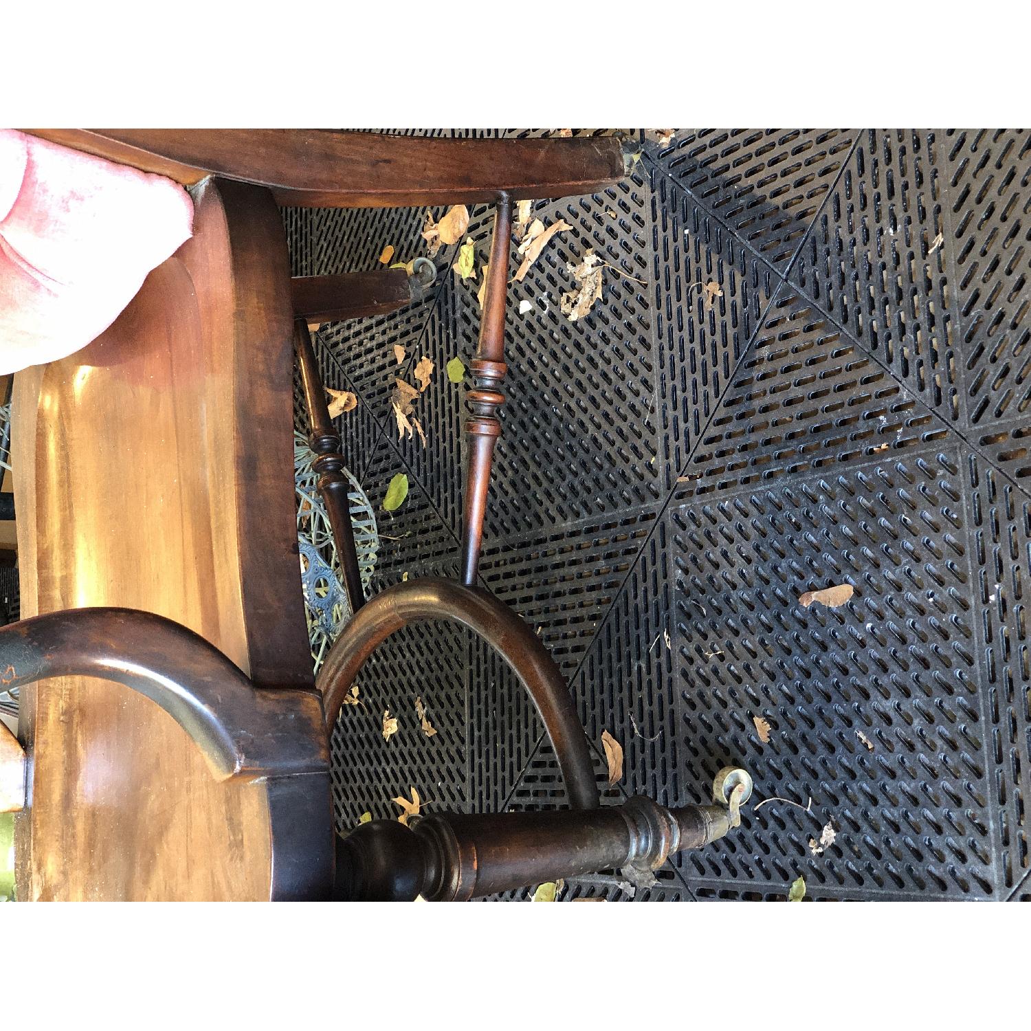 Vintage Victorian Mahogany Desk Chair - image-3