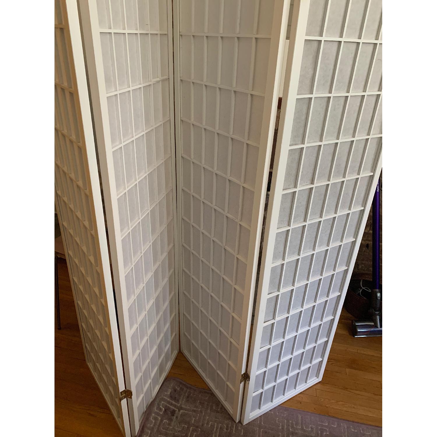 Legacy Decor 4 Panel Shoji Screen Room Divider - image-1