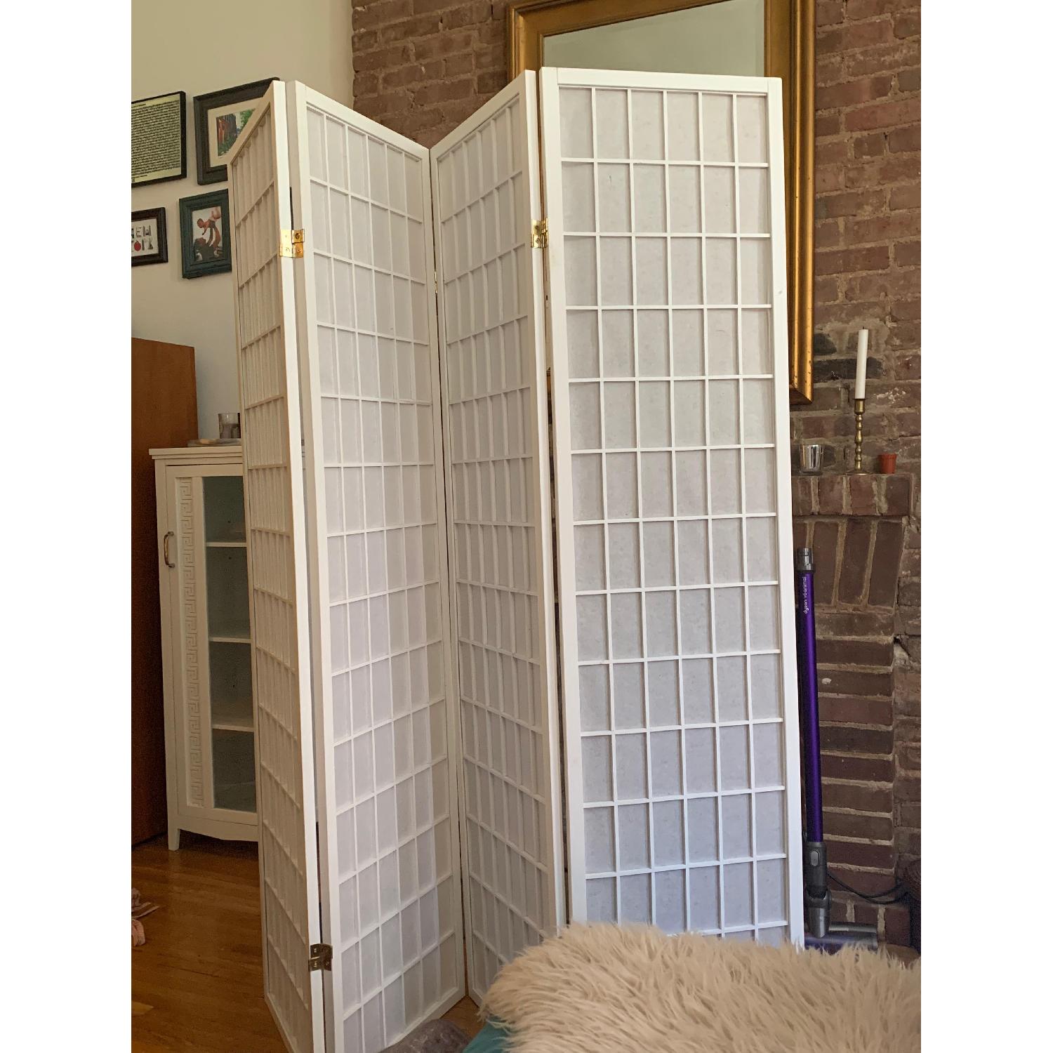 Legacy Decor 4 Panel Shoji Screen Room Divider - image-2