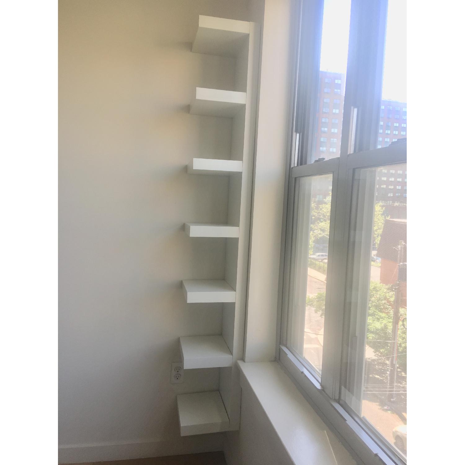Ikea White Wall Shelf Units - image-4