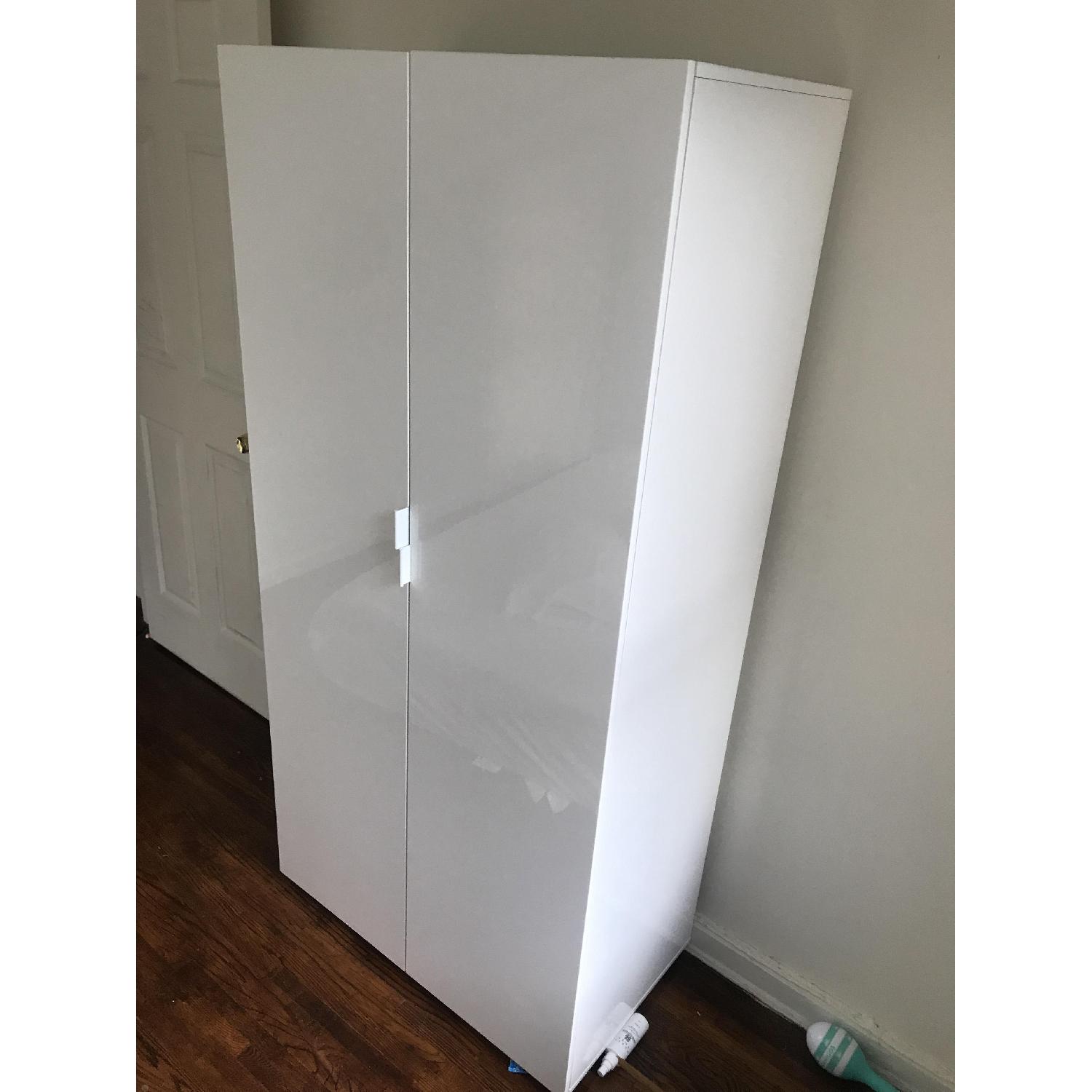 White Lacquer Wardrobe - image-2