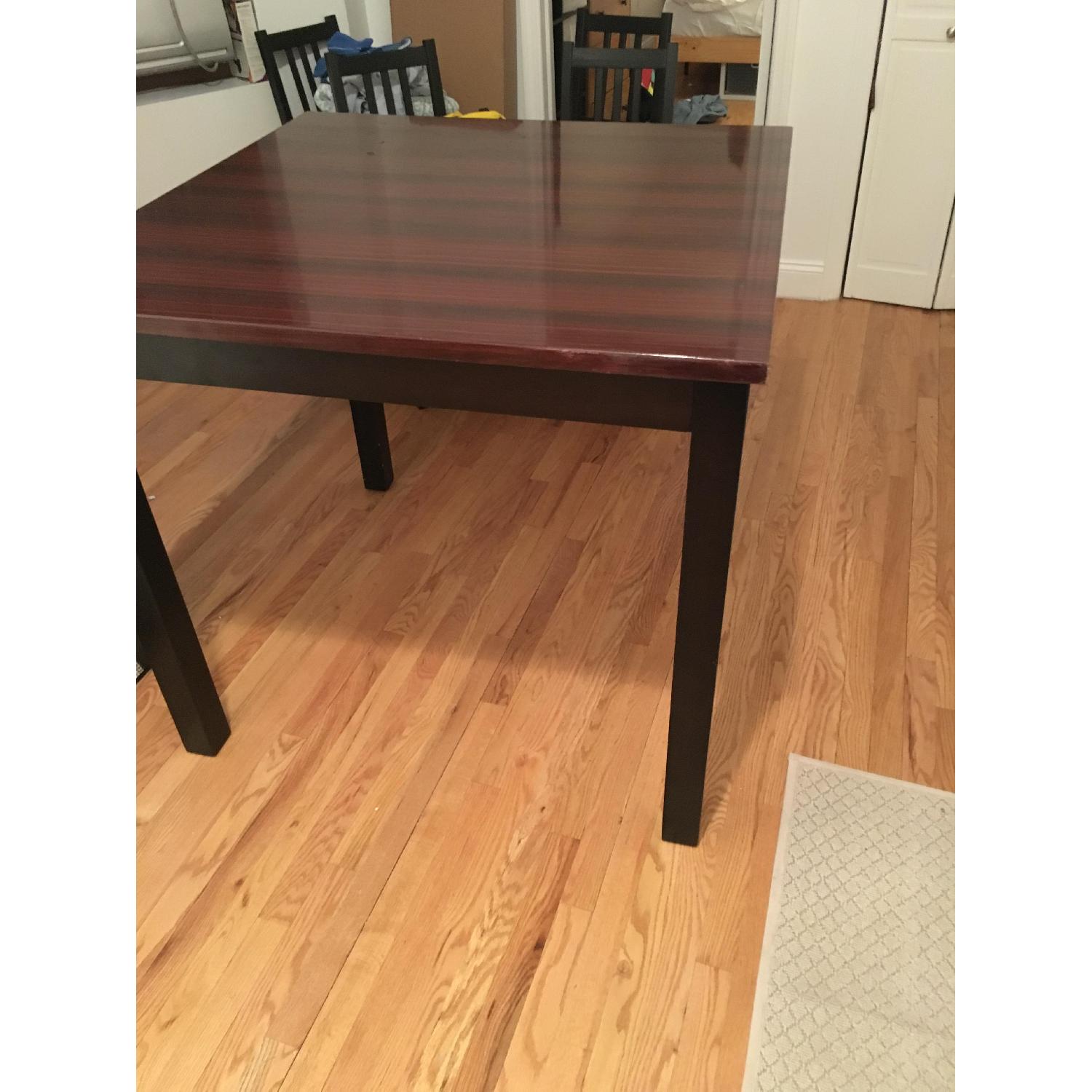 Tall Wooden Dining Table - image-5