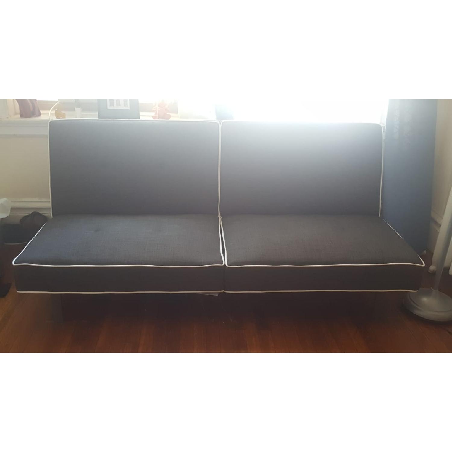 Swift Futon in Slate Gray - image-1