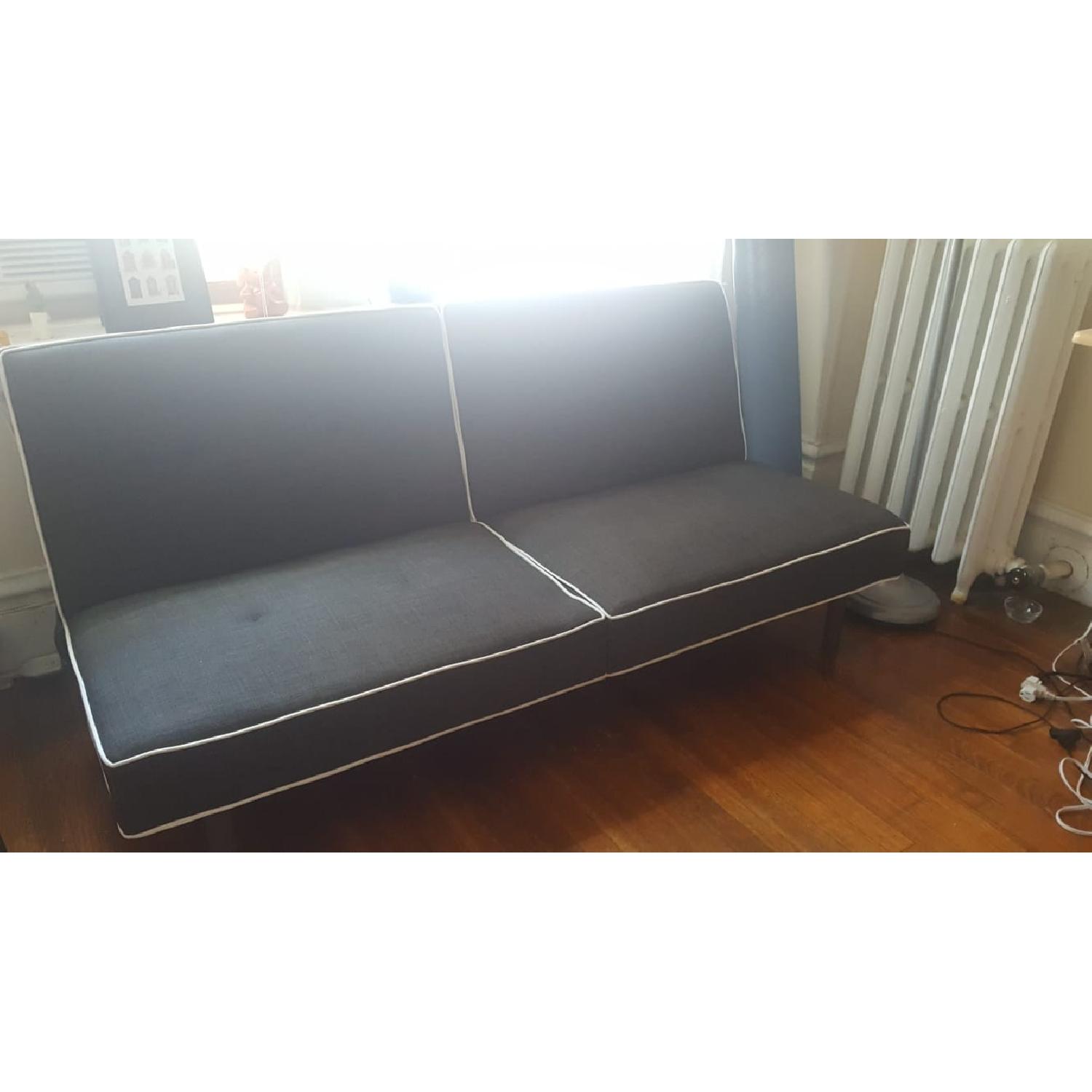 Swift Futon in Slate Gray - image-2