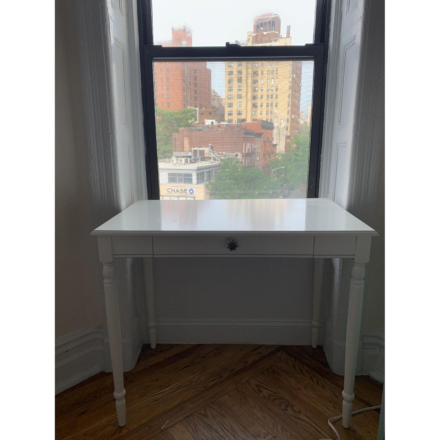 White Wood Desk - image-2