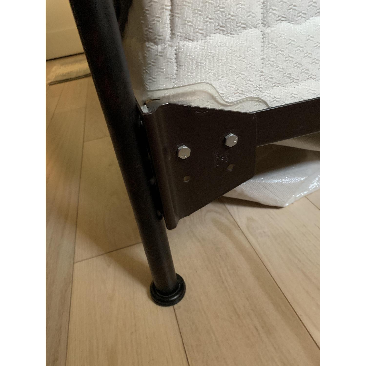 Pier 1 Queen Rod Iron Headboard & Footboard - image-2