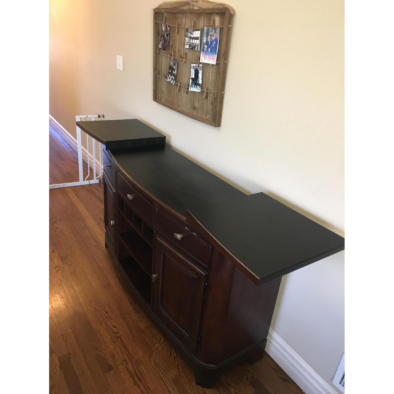 Home Bar/Credenza w/ Wine Rack - image-2