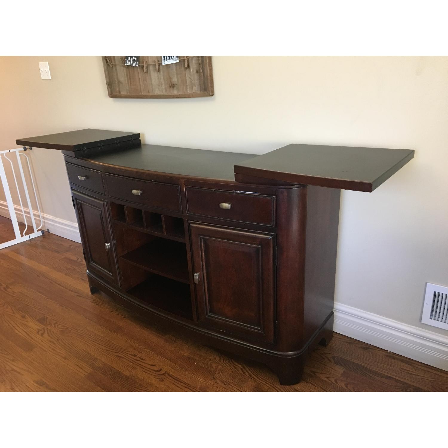 Home Bar/Credenza w/ Wine Rack - image-3