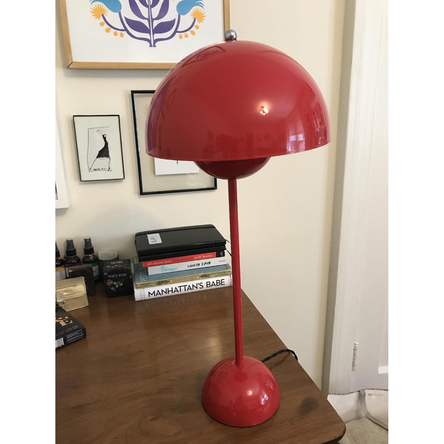 Red Desk Lamp - image-1