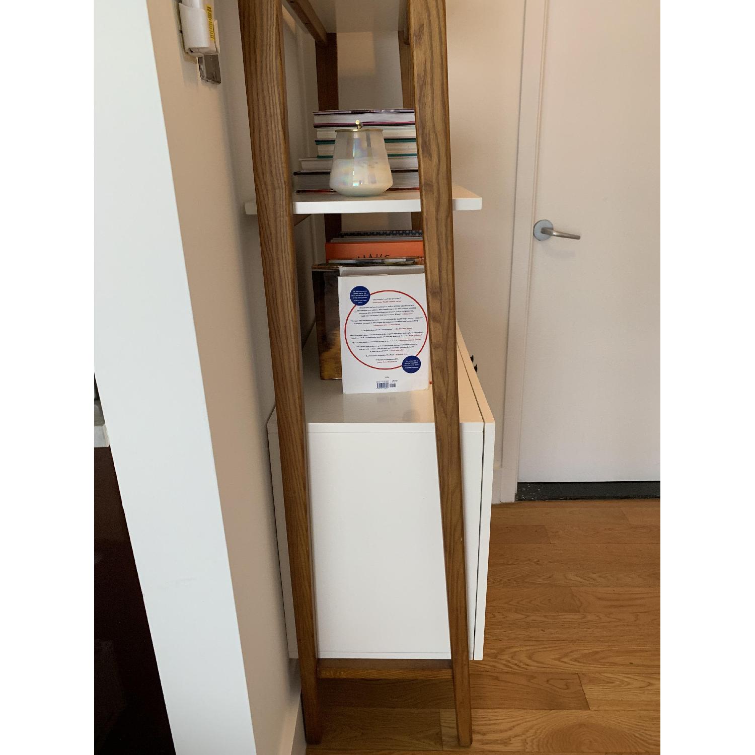 West Elm Modern Cabinet Bookcase - image-2