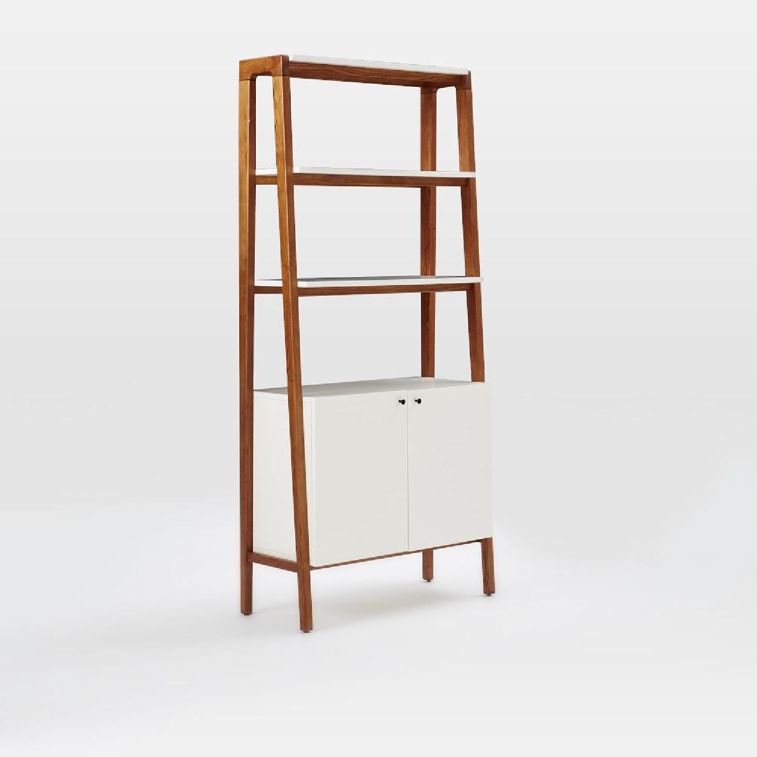 West Elm Modern Cabinet Bookcase - image-4