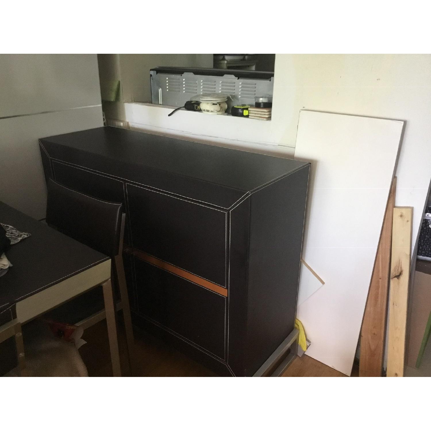 Custom Leather Buffet - image-2