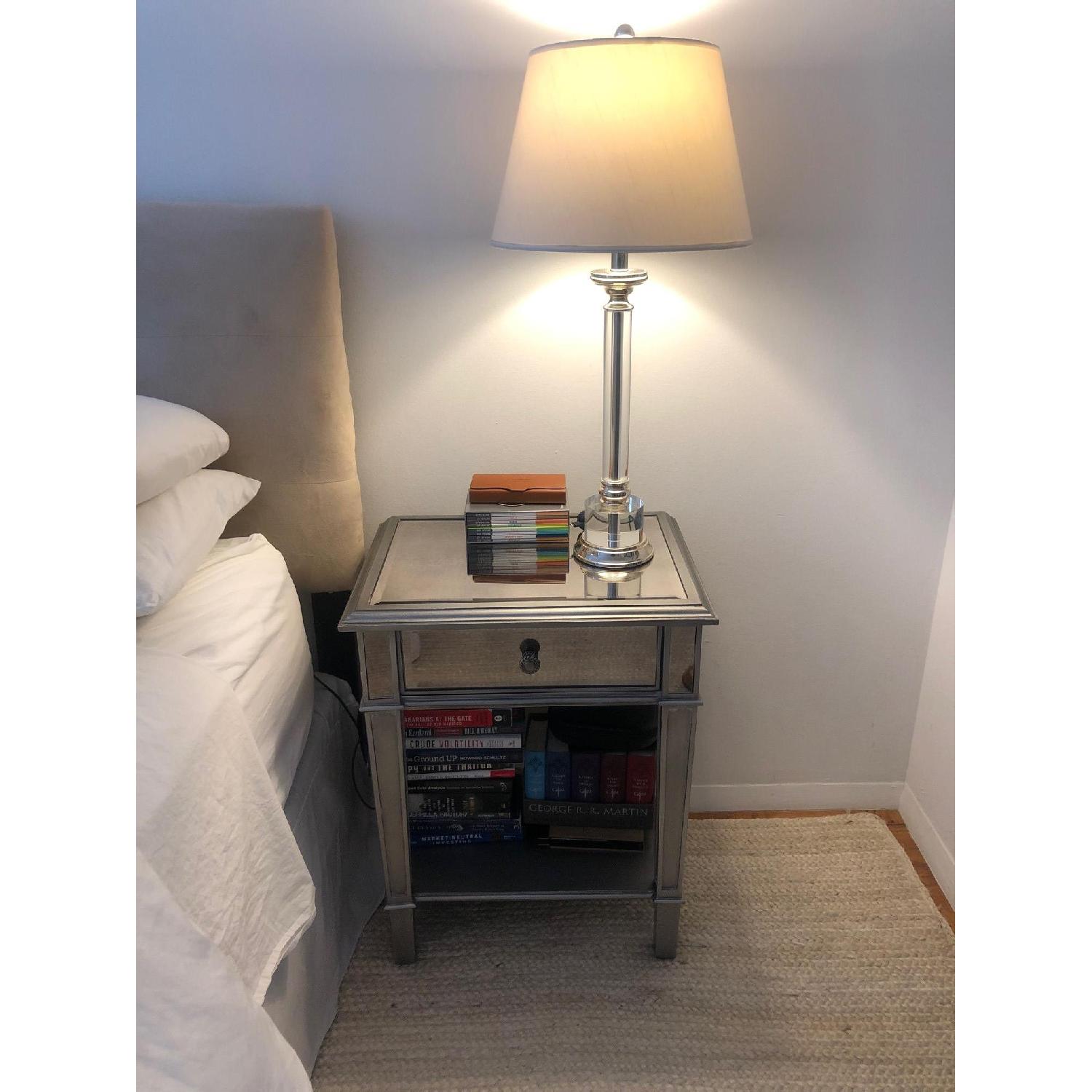 Pier 1 Hayworth Mirrored Nightstands AptDeco