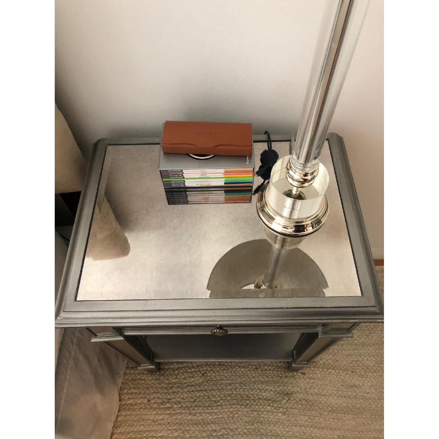 Pier 1 Hayworth Mirrored Nightstands AptDeco