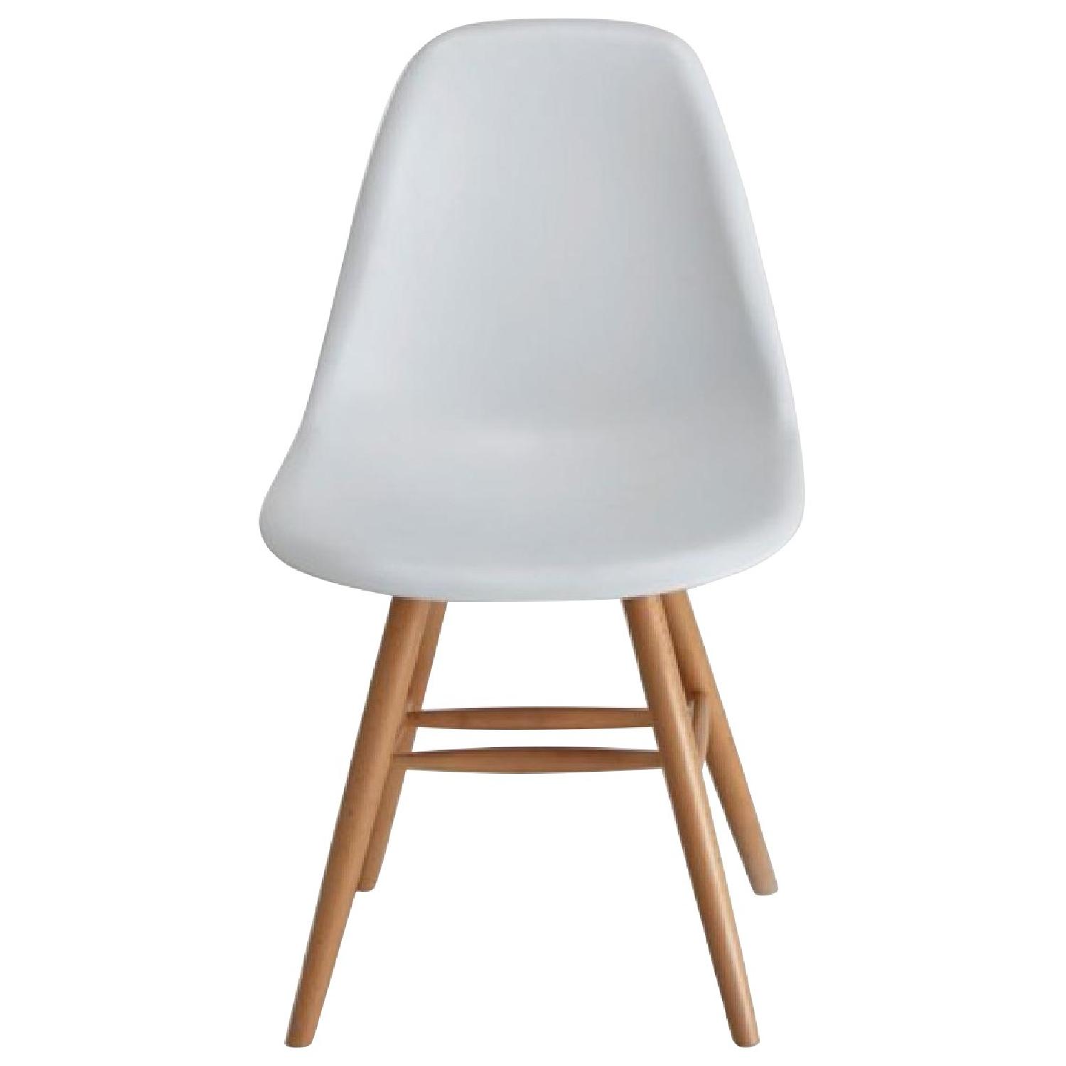 La Redoute Jimi Modern White Chairs - image-0