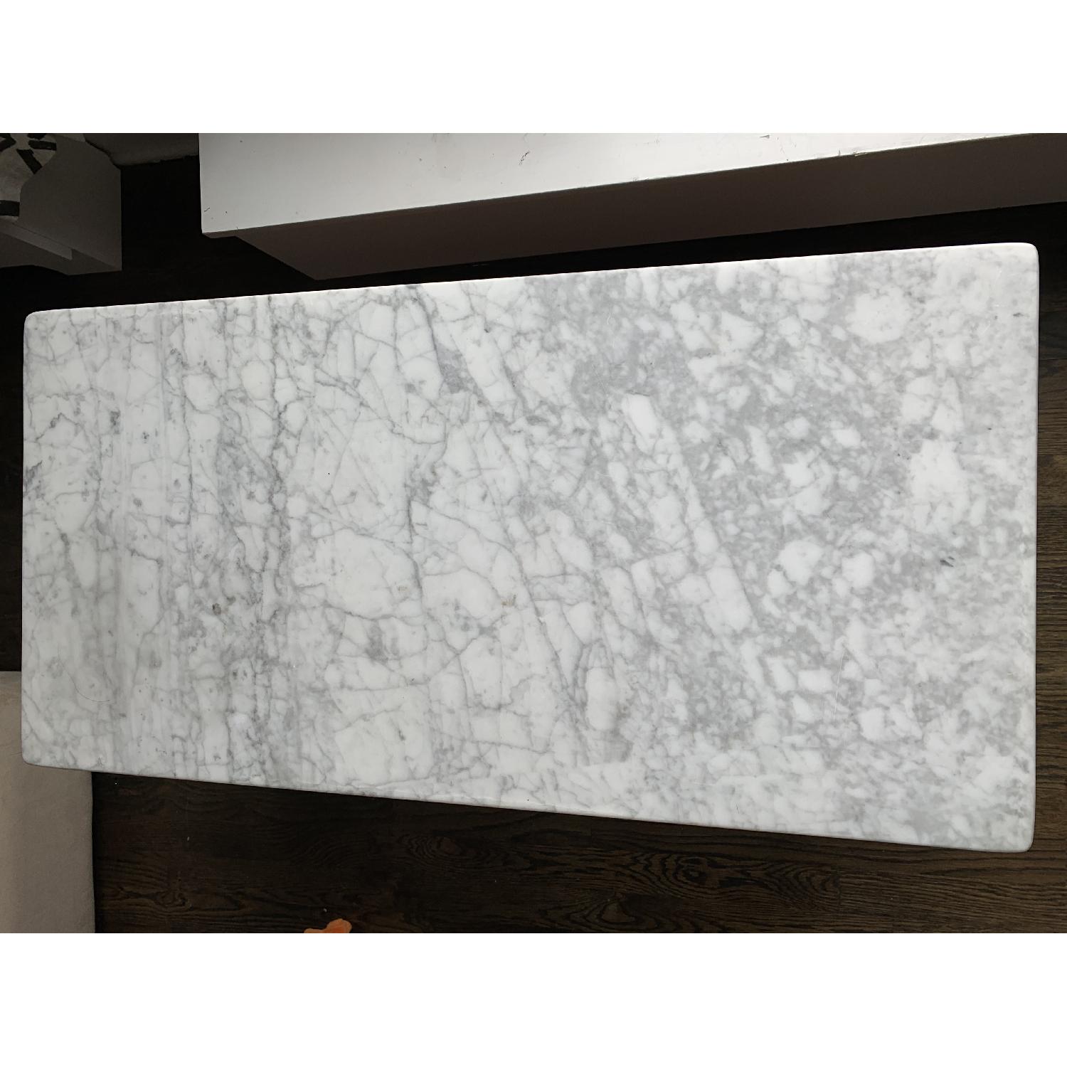 West Elm Marble Side Table - image-3