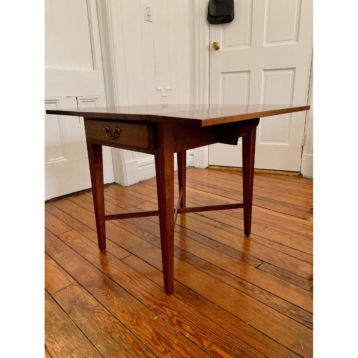Ethan Allen Drop Leaf Small Table - image-2