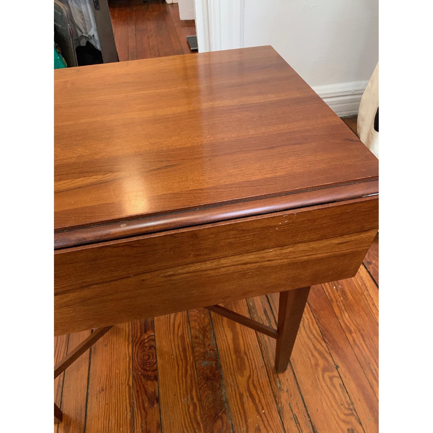 Ethan Allen Drop Leaf Small Table - image-5