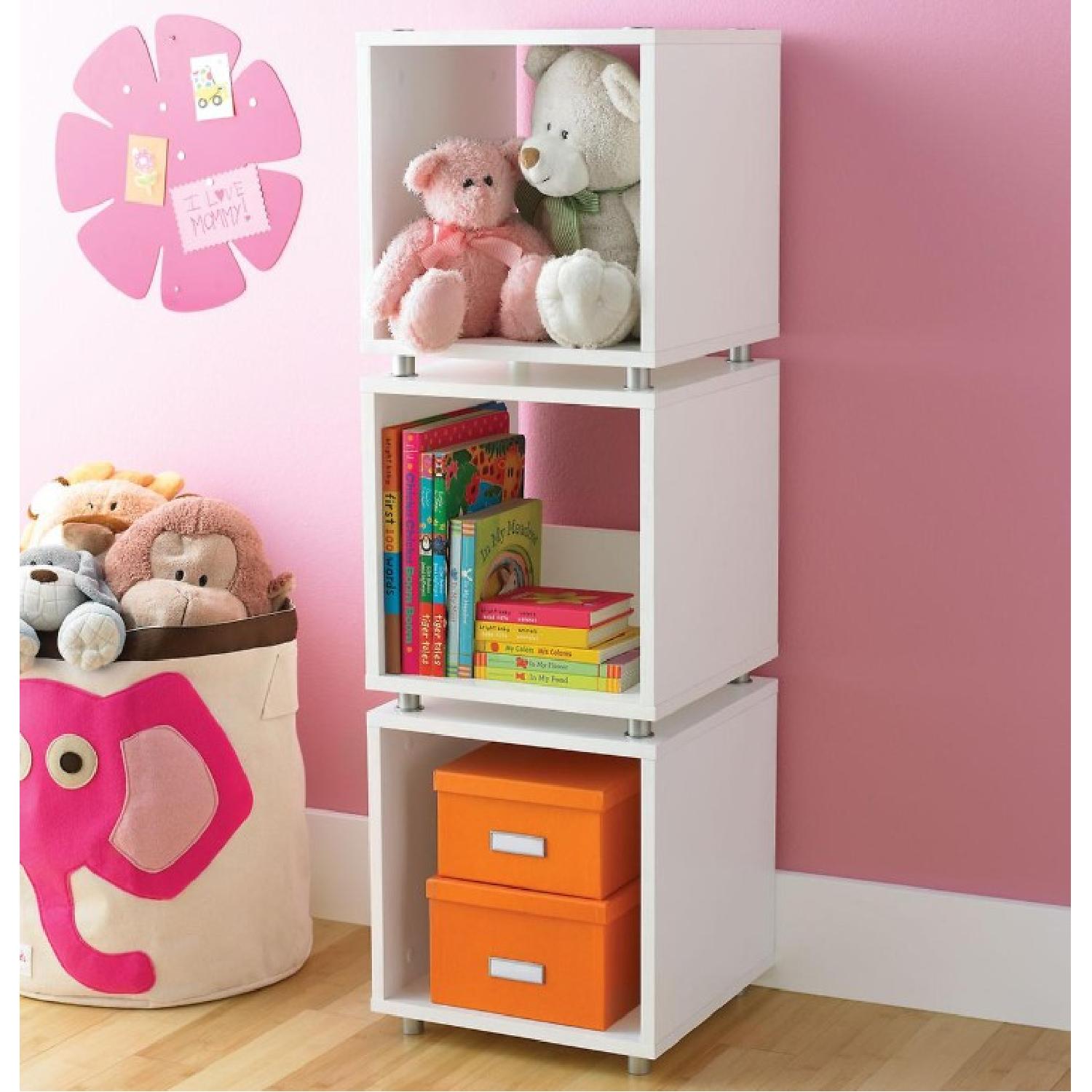 Container Store Vario Stackable Cubby Shelves - image-1