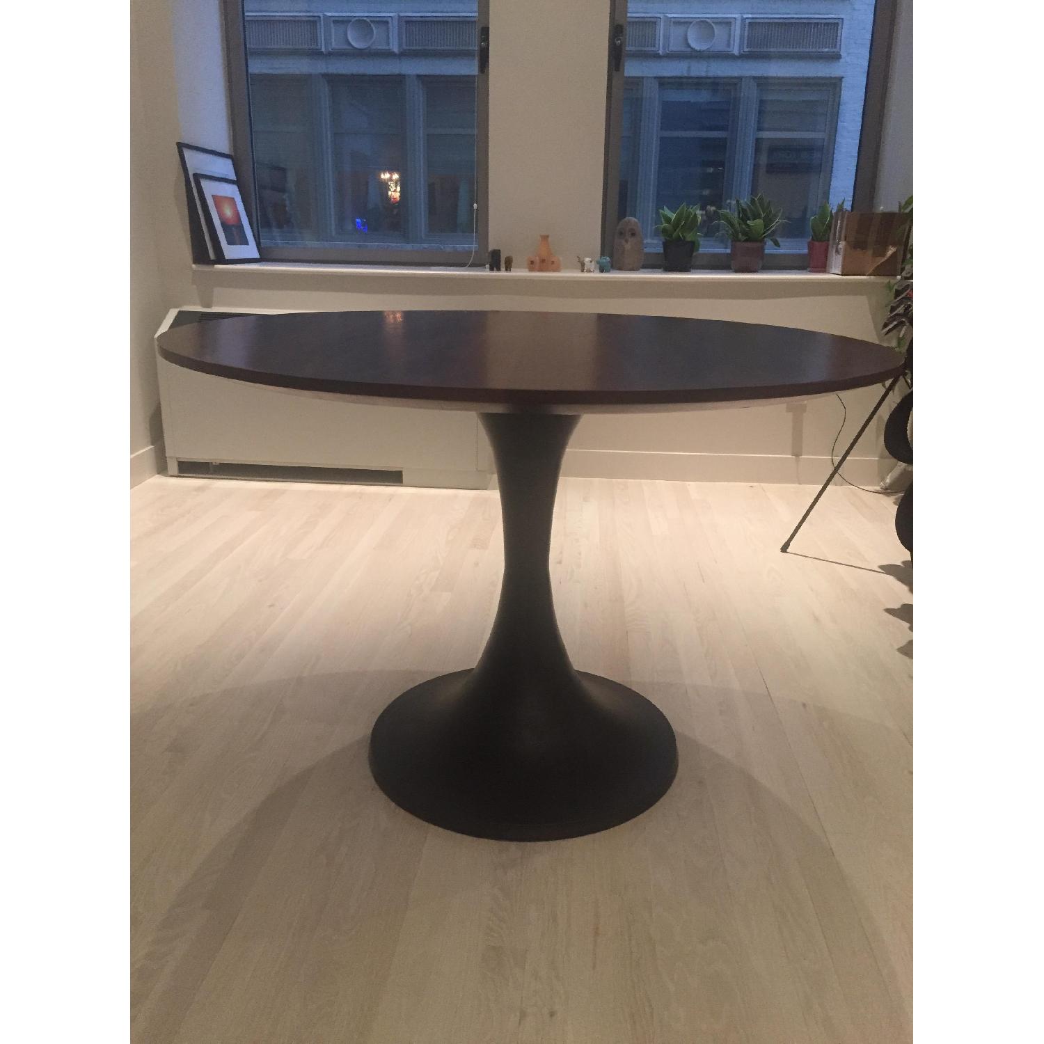 West Elm Industrial Round Dining Table - image-2